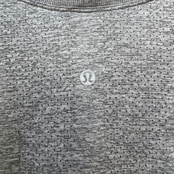 Lululemon Swiftly Relaxed Long-Sleeve Shirt Hip Length-grey heather-size 8 - Picture 4 of 4